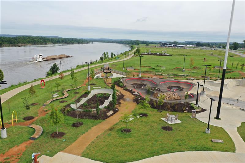 Riverfront Bike & Skate Park - Fort Smith Riverfront RV Resort