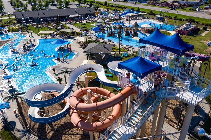 Parrot Island Waterpark - Fort Smith Riverfront RV Resort